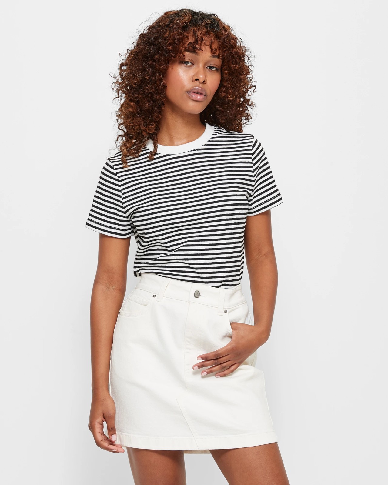 White denim 2025 skirt target au