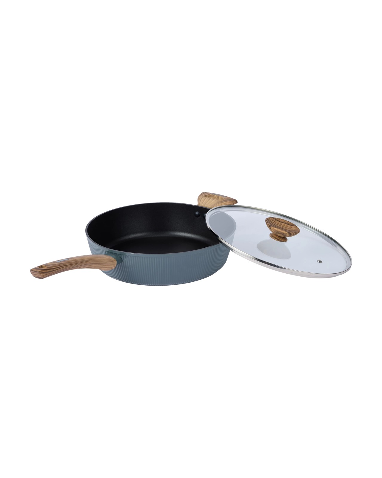 Anko 28cm Linear Saute Pan - Wood Look 2 of 6
