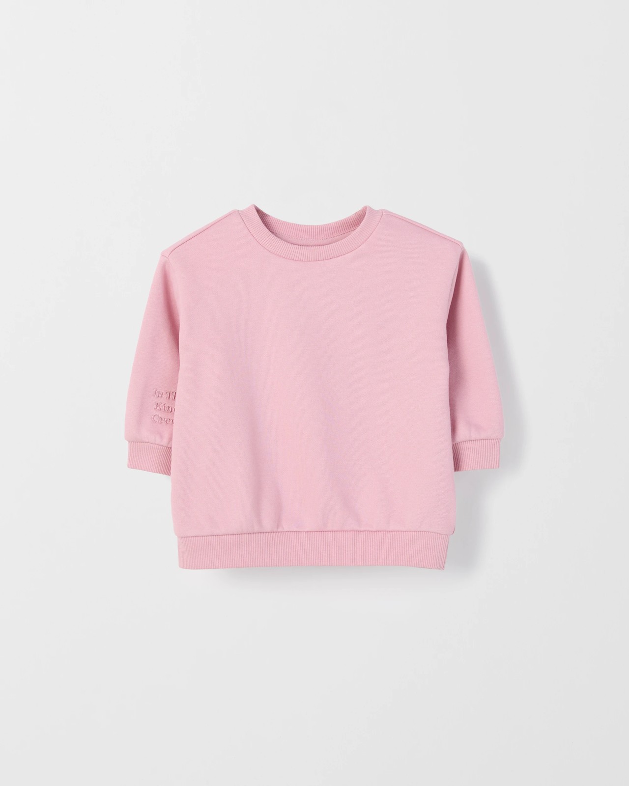 Baby Australian Cotton Blend Plain Sweatshirt 3 of 4