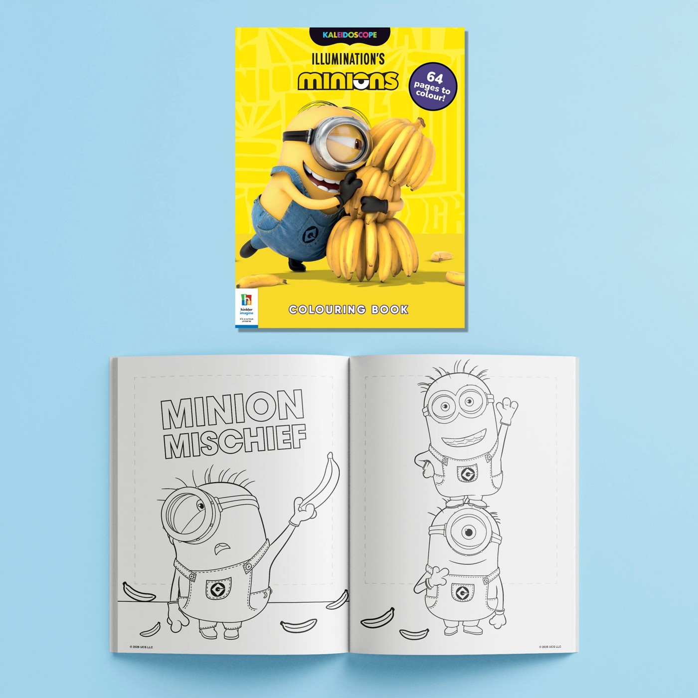 Kaleidoscope Illumination's Minions Colouring and Activity Kit - Book 5 of 6