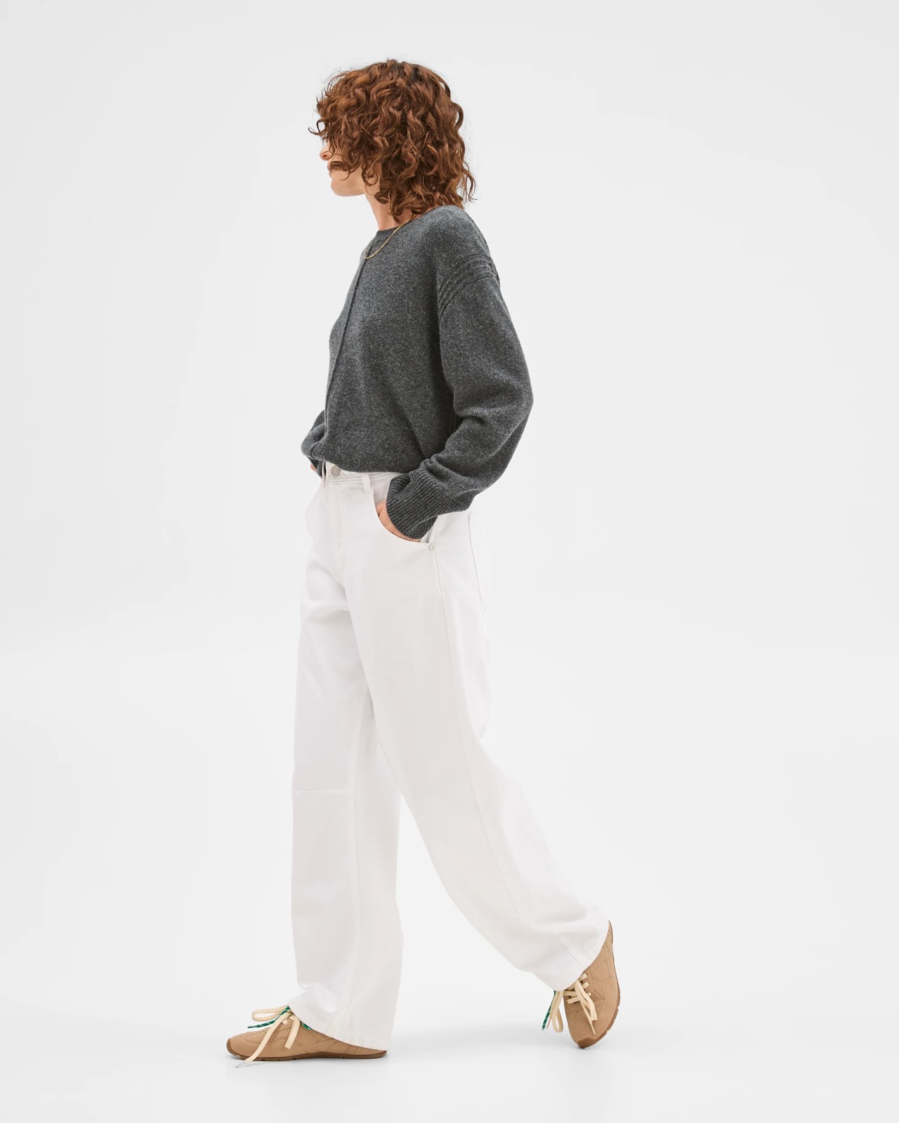 Cate Relaxed Barrel Denim Jeans 3 of 6