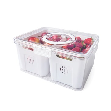 2 Compartment Fridge Storage - Anko