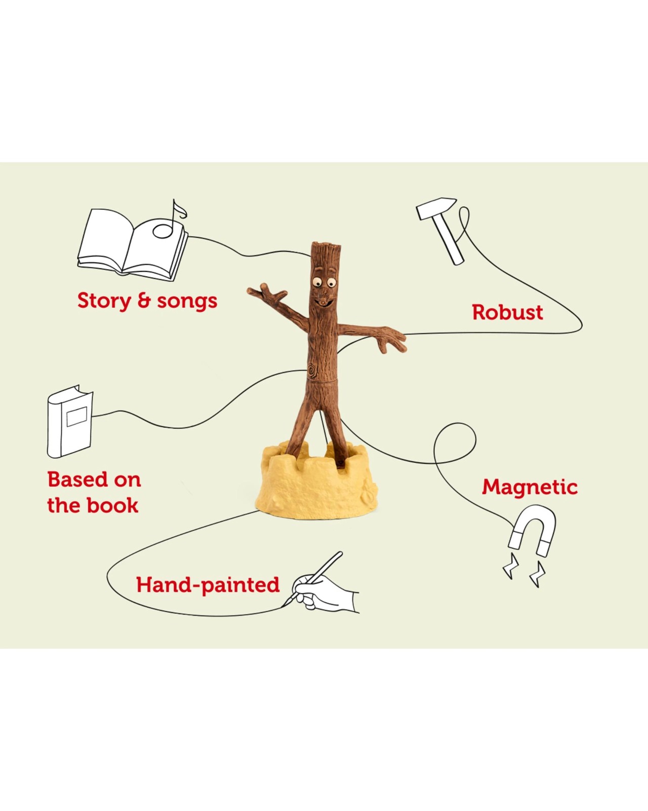 Julia Donaldson - Stick Man Tonie Audio Character 3 of 6