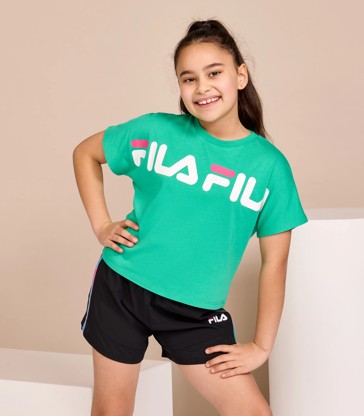 Fila Drop Shoulder T-shirt - Abigail