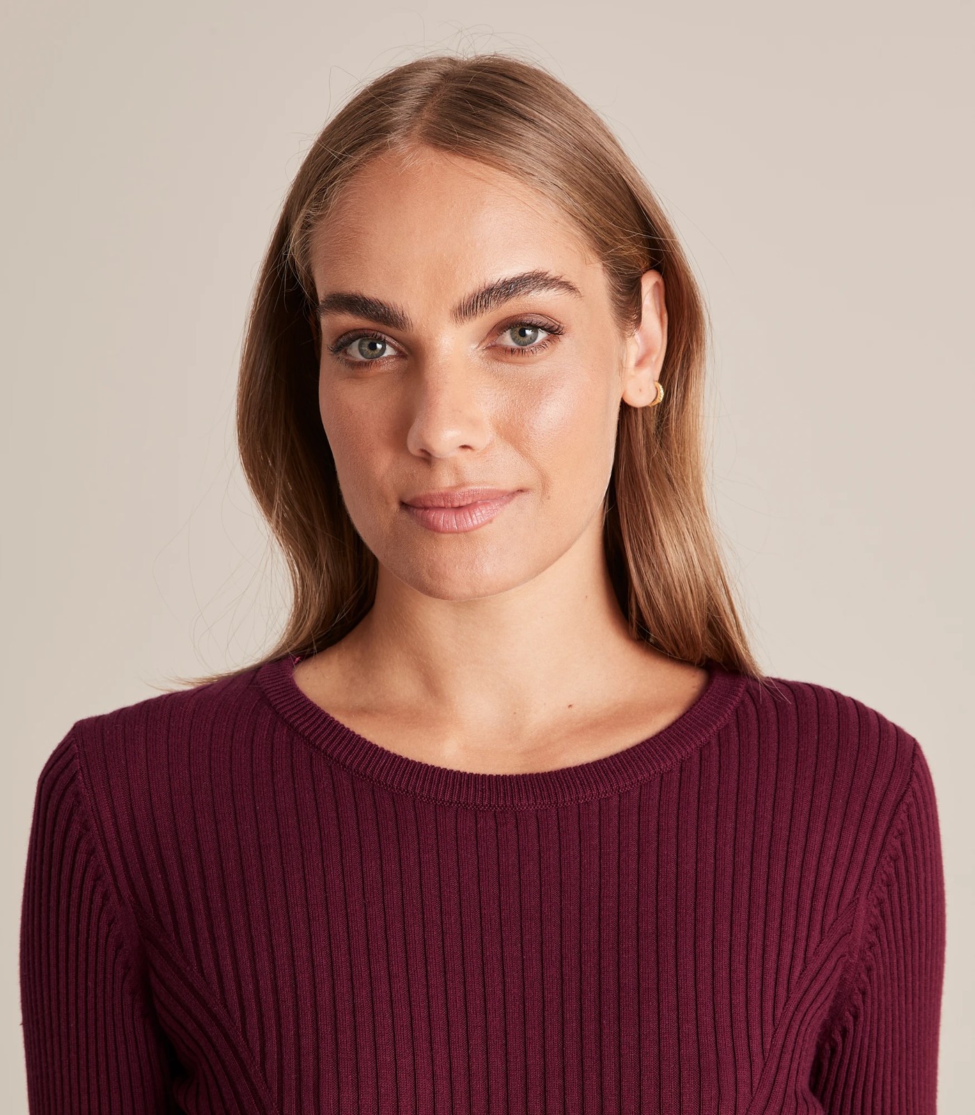 Preview Rib Crew Neck Jumper Target Australia