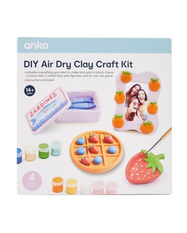 Anko DIY Air Dry Clay Craft Kit