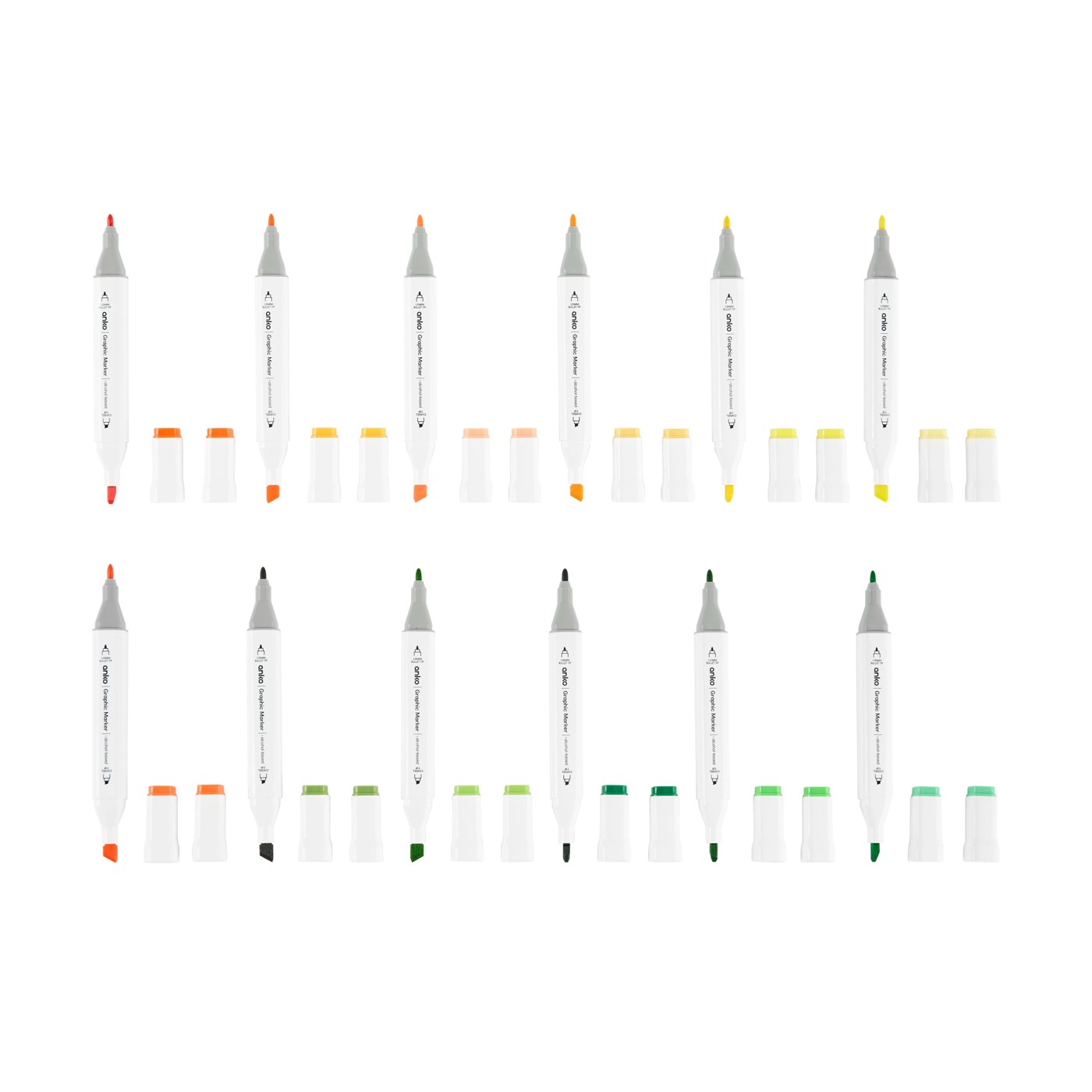 Graphic Markers, 36 Pack - Anko 4 of 6