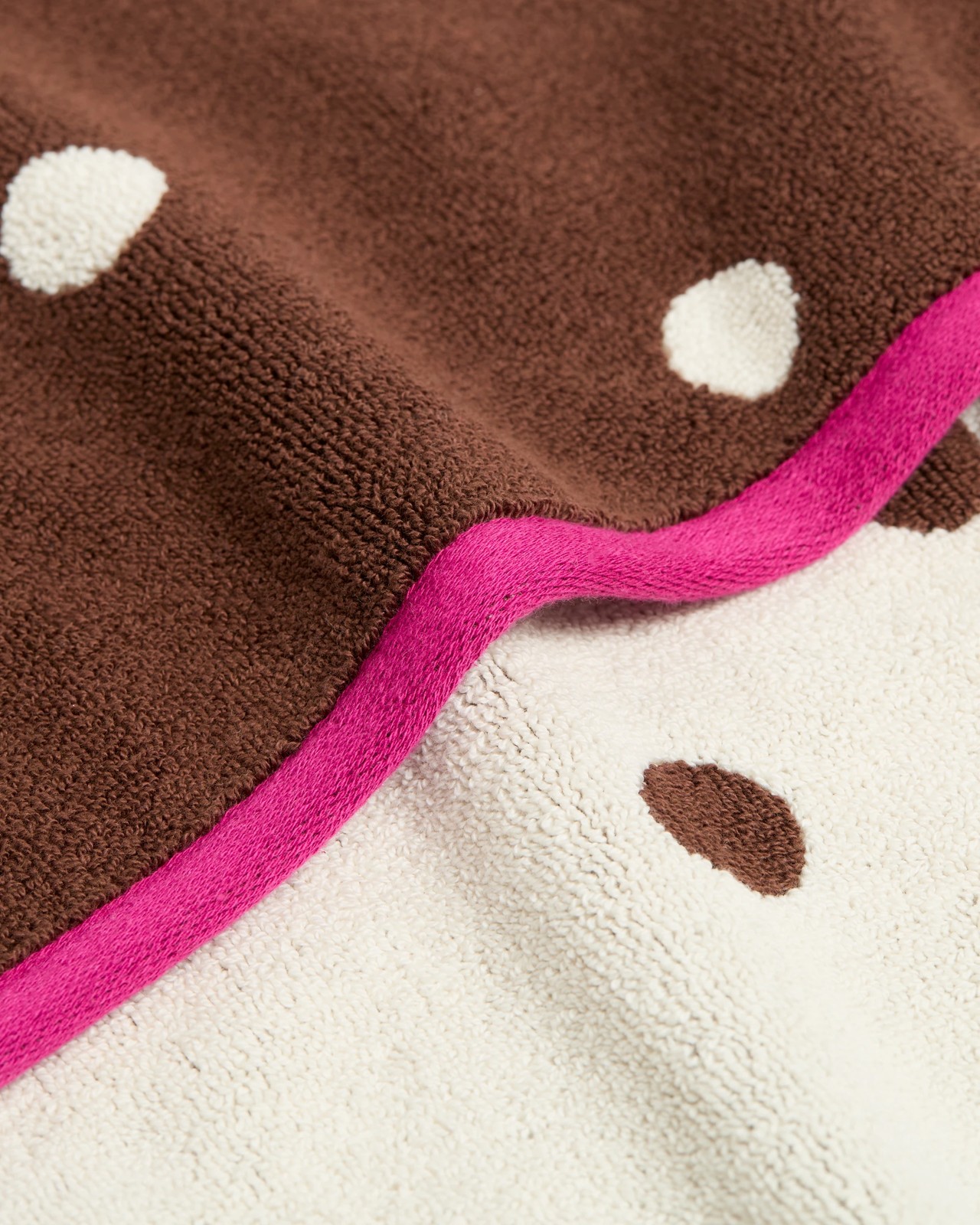 Senna Australian Cotton Polka Dot Bath Mat - Tiramisu 3 of 3