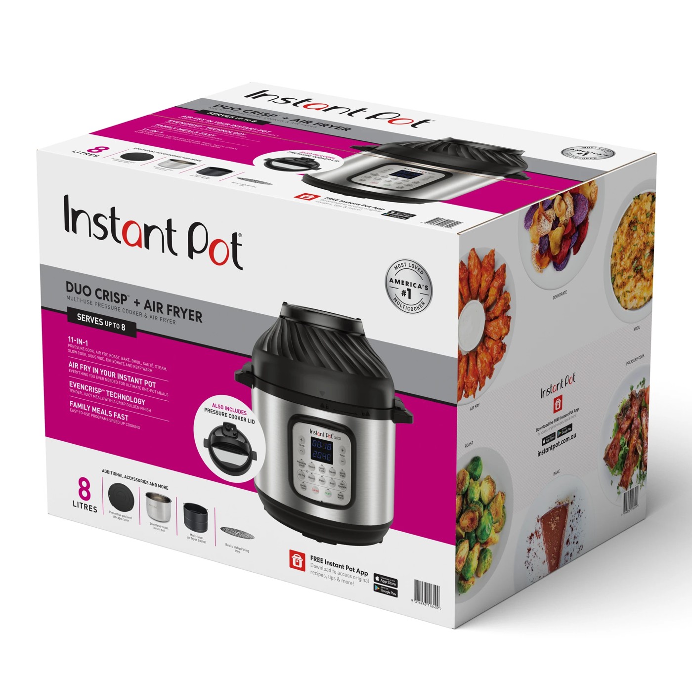 Target instant pot outlet air fryer lid