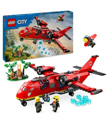 LEGO® City Fire Rescue Plane 60413