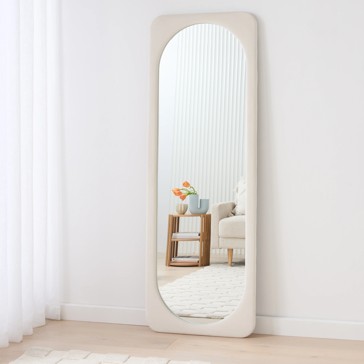 Ginny Velvet Floor Mirror, 170cm x 60cm - Anko