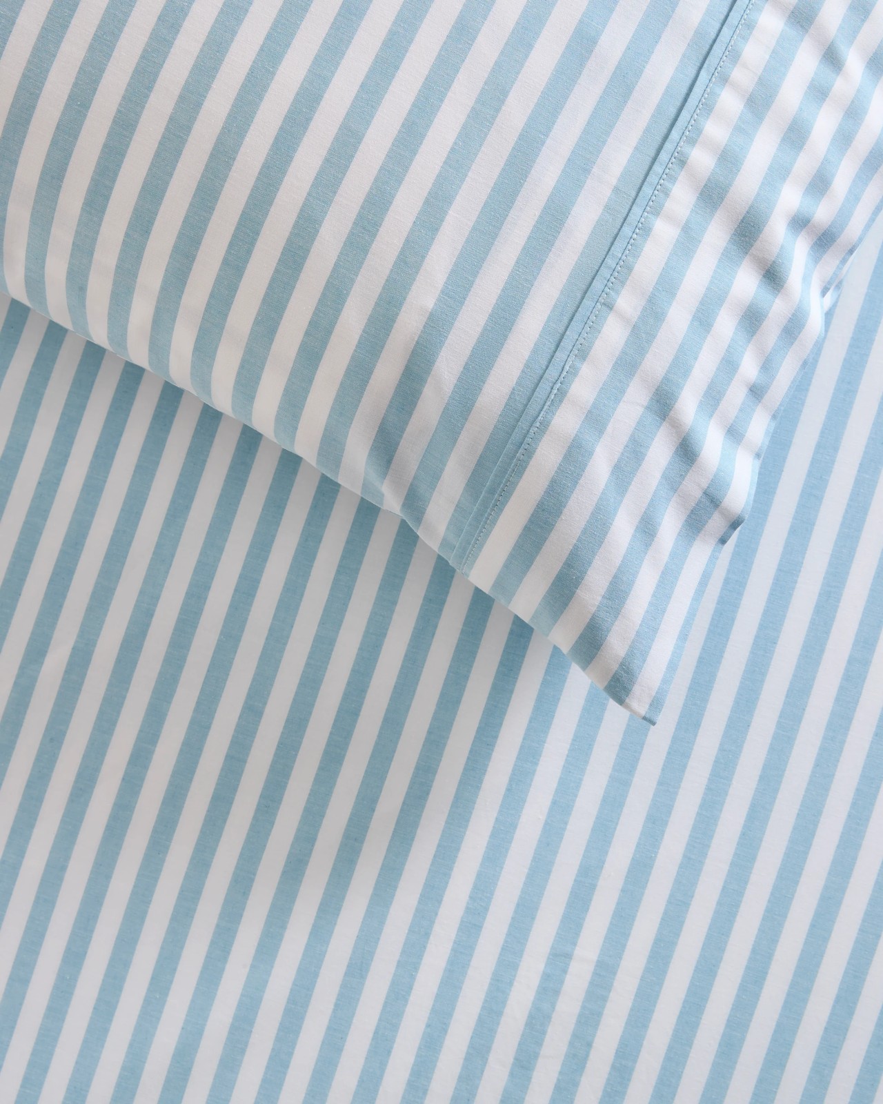 Australian Cotton Mix & Match Pillowcases 2 Pack - Adriatic Blue 3 of 3