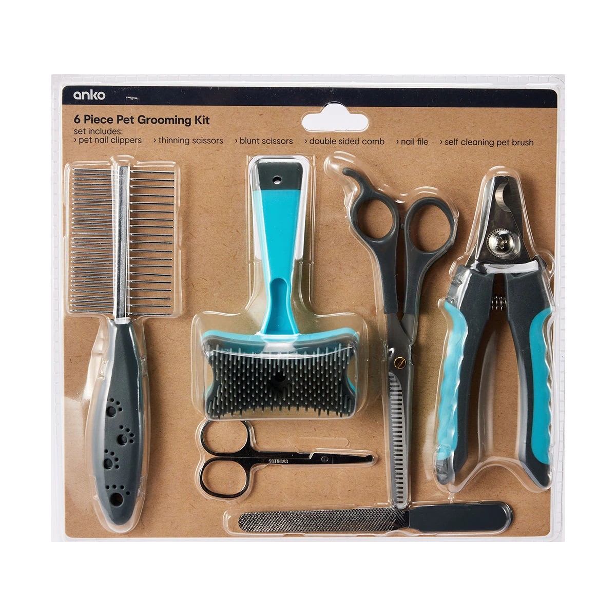 Pet grooming kit