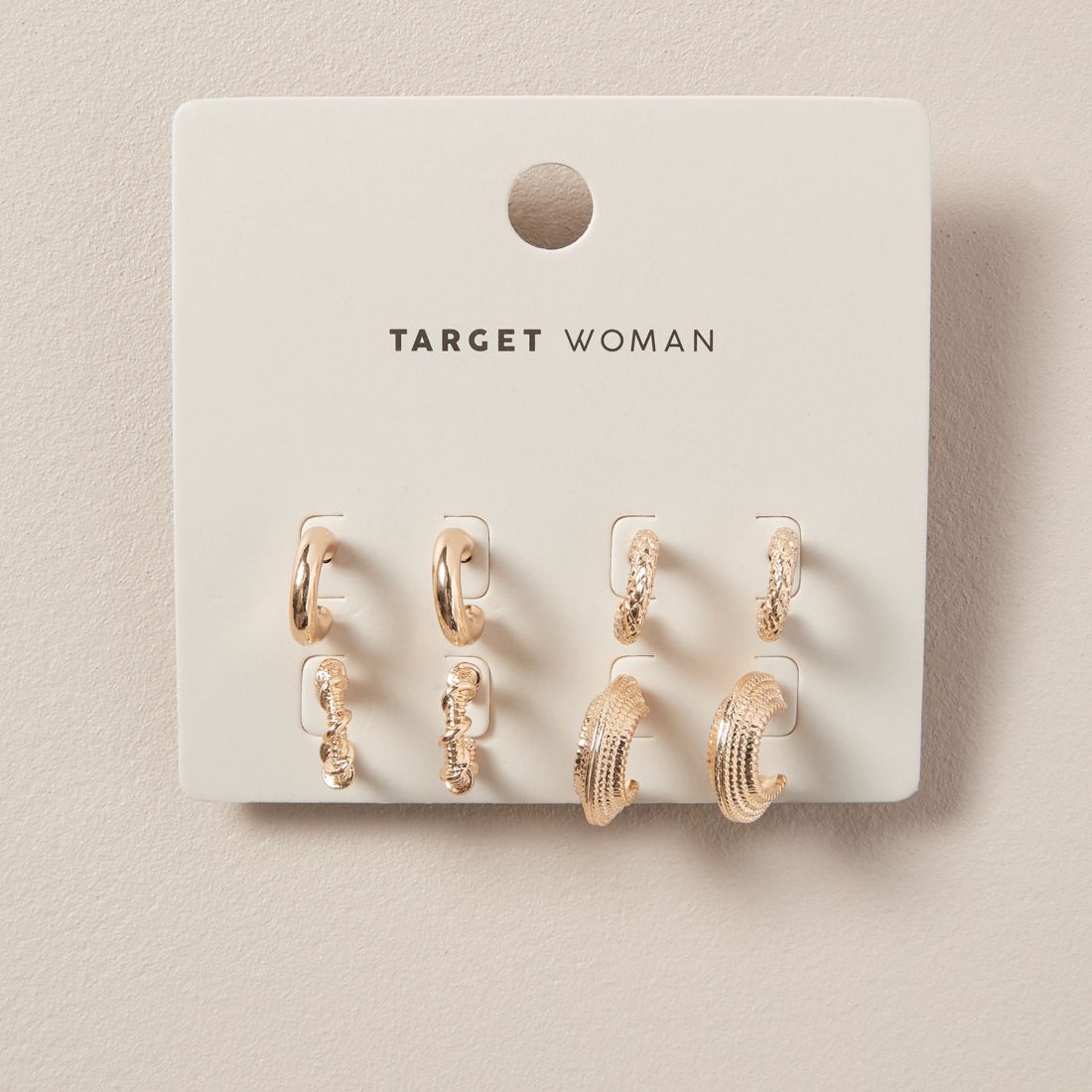 Vintage Hoop Earring Pack Target Australia