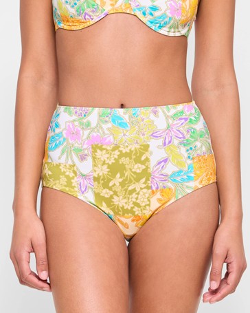 Resort High Waisted Swim Bikini Bottoms - Shape Your Body