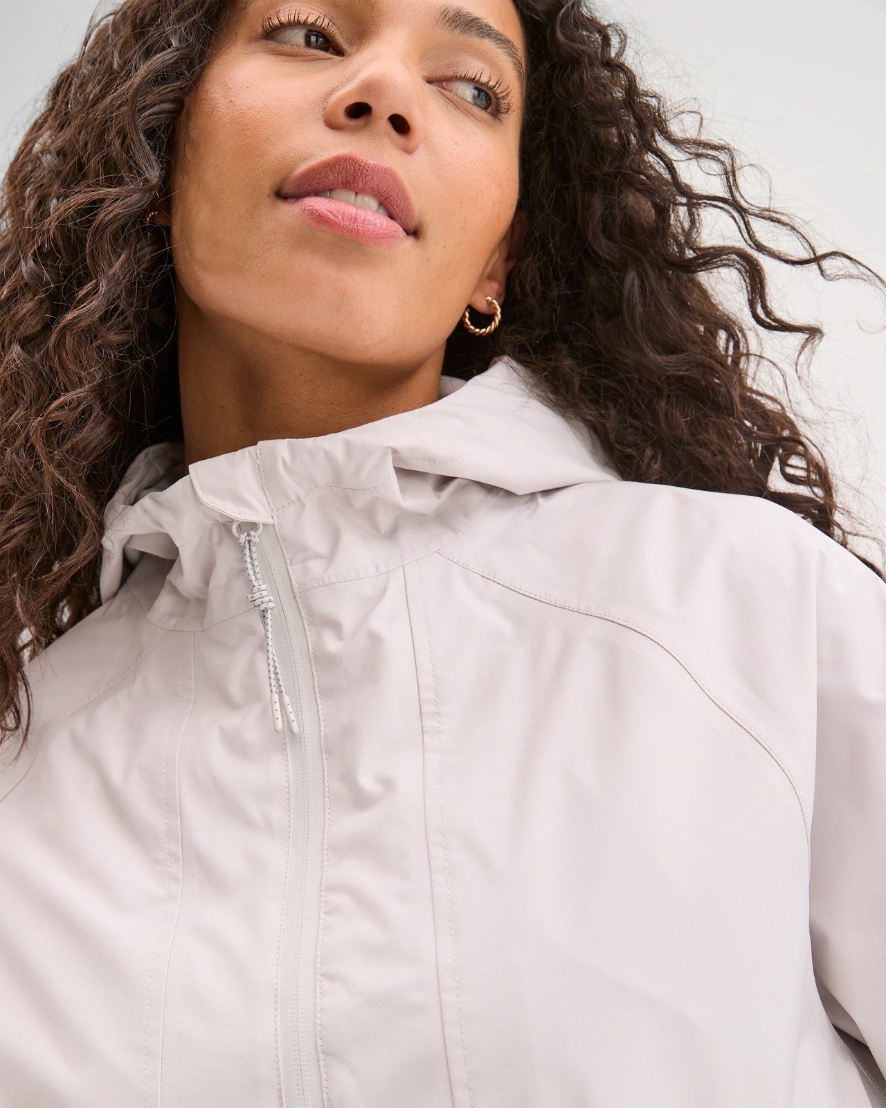 Waterproof Longline Jacket - Mist 6 of 6