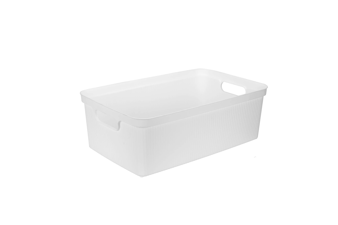 Anko 42L Ribbed Storage Tub - White 4 of 5