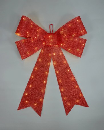 Anko Battery Operated LED Light Up Door Bow