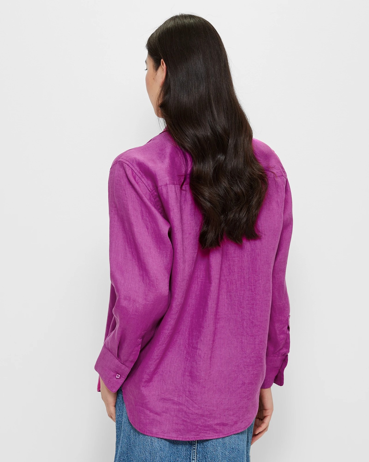 European Linen Long Sleeve Shirt 4 of 5