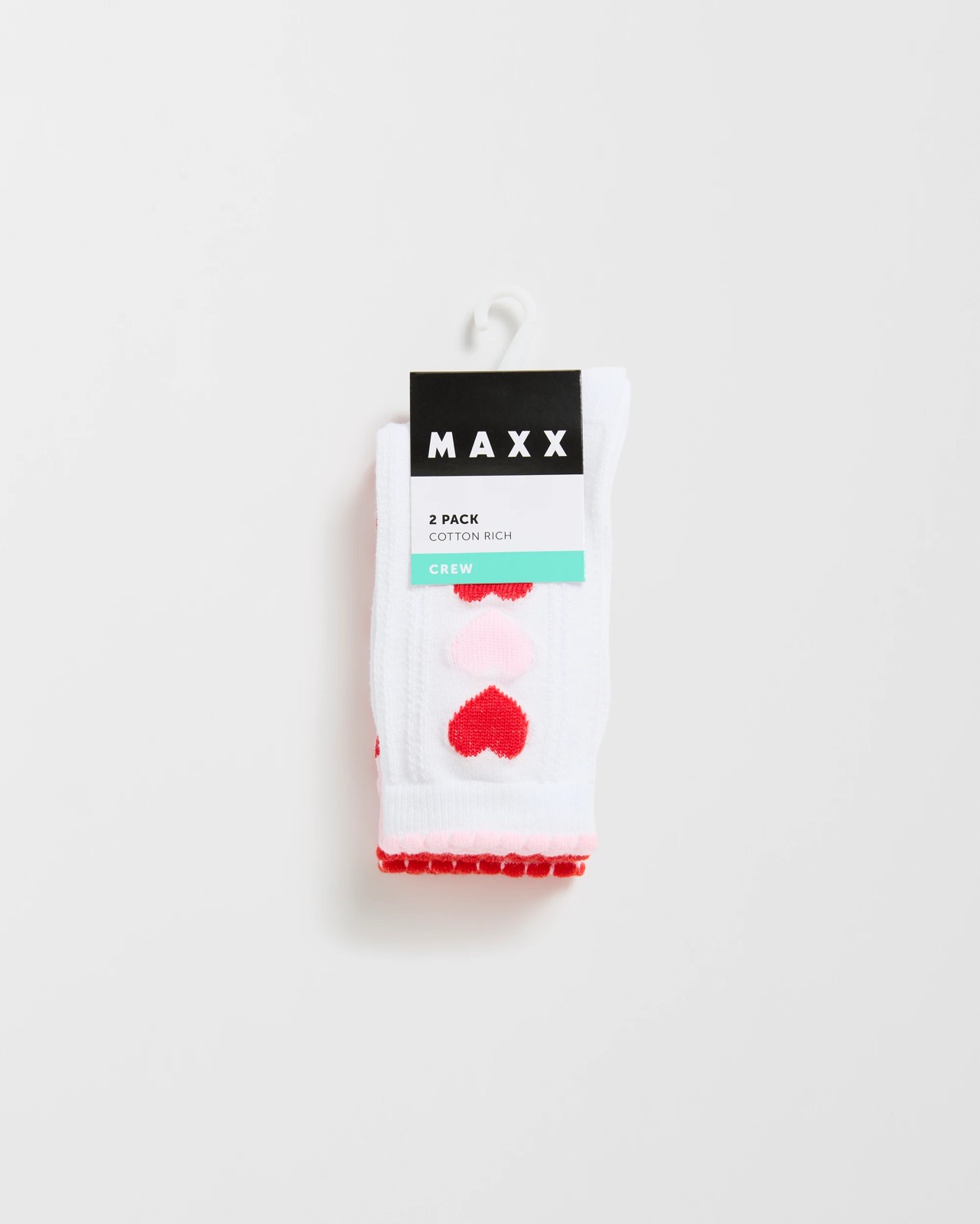 Maxx 2 Pack Kids Casual Crew Socks 3 of 3