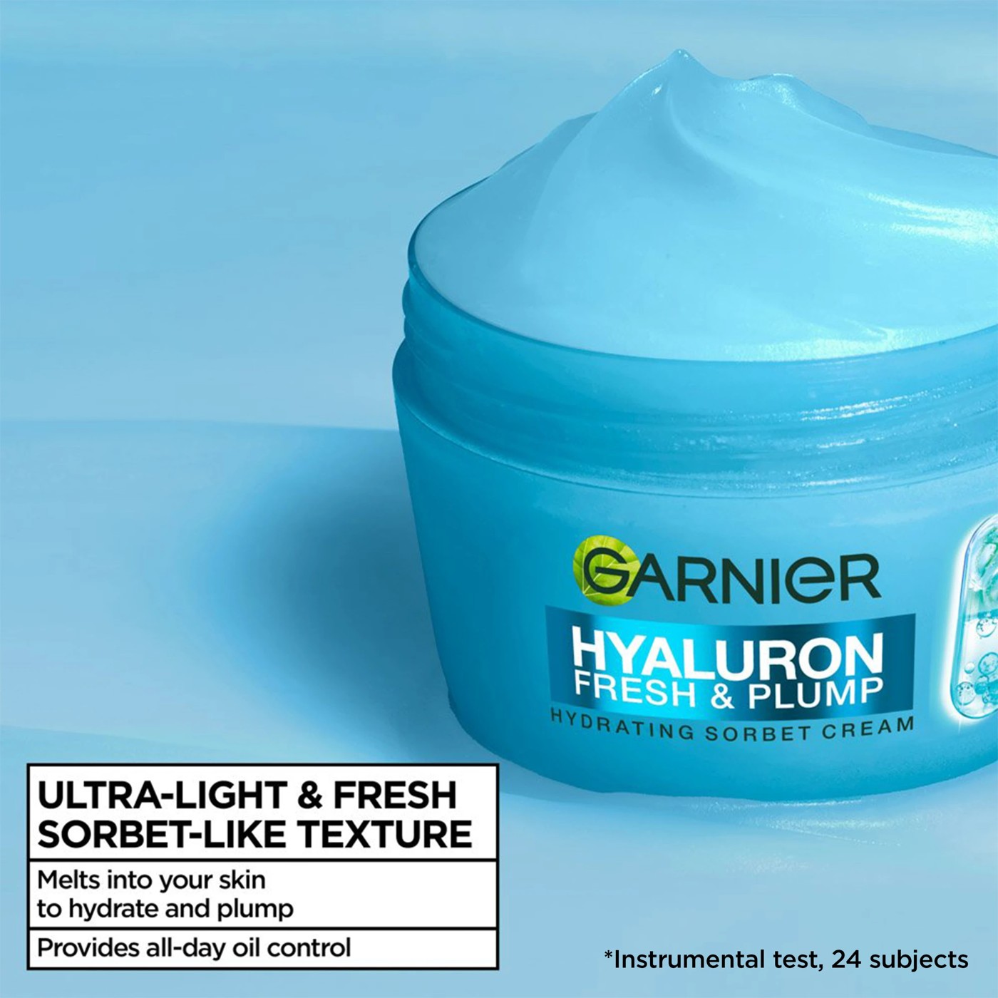 Garnier Hyaluron Fresh & Plump Hydrating Sorbet Cream 4 of 6