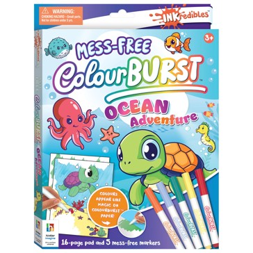 INKredibles Mess-Free ColourBurst Ocean Adventures Activity Kit - Book