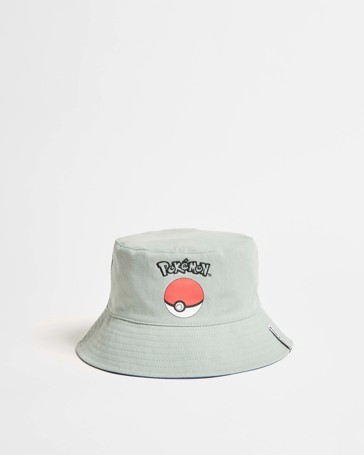 Licensed Pokemon Poke Ball Cotton Bucket Hat