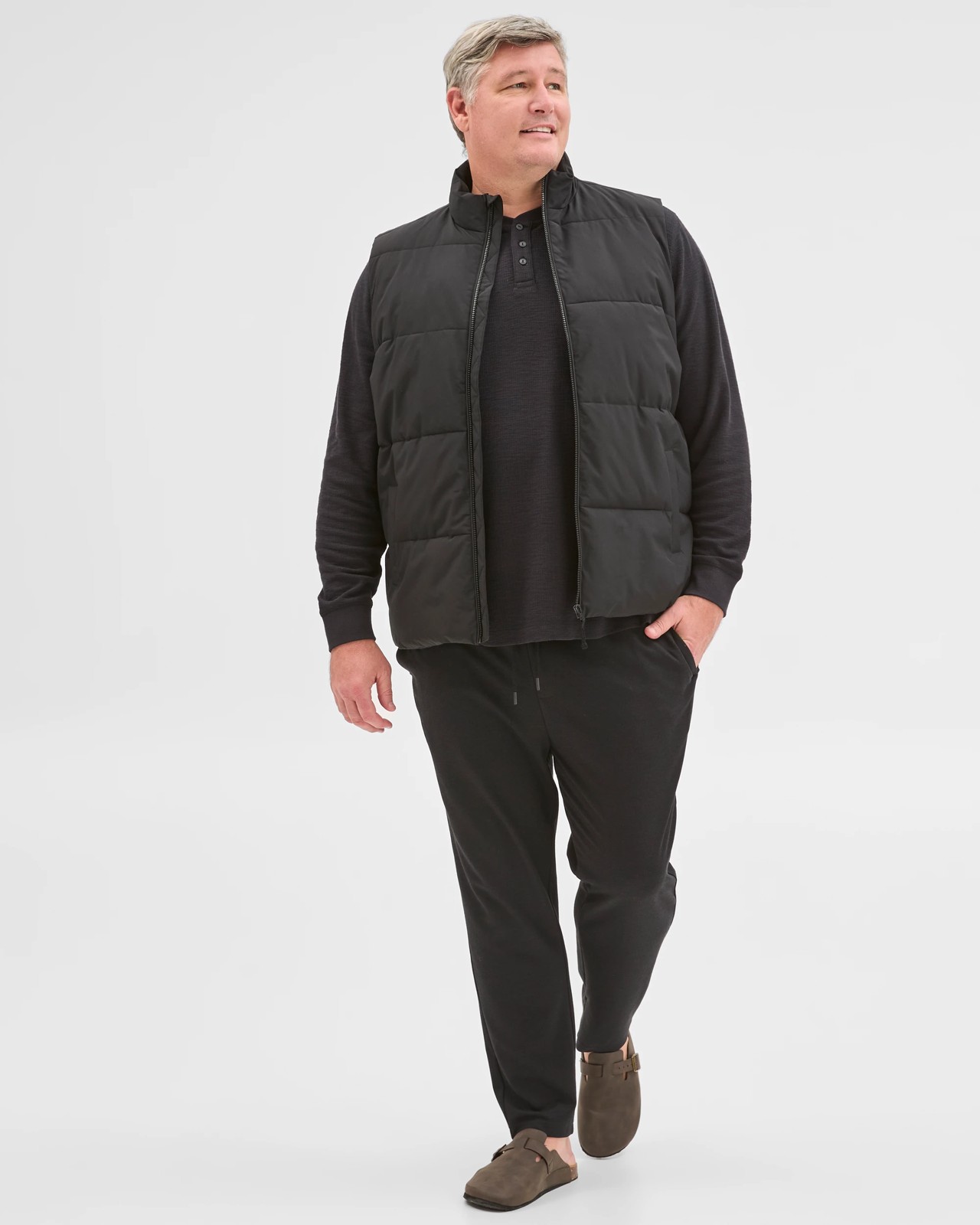 Plus Size Core Recycled Puffer Vest 2 of 5