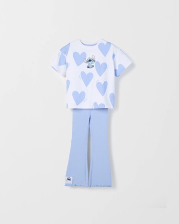 Disney Lilo & Stitch Australian Cotton Top and Flare Pants Set