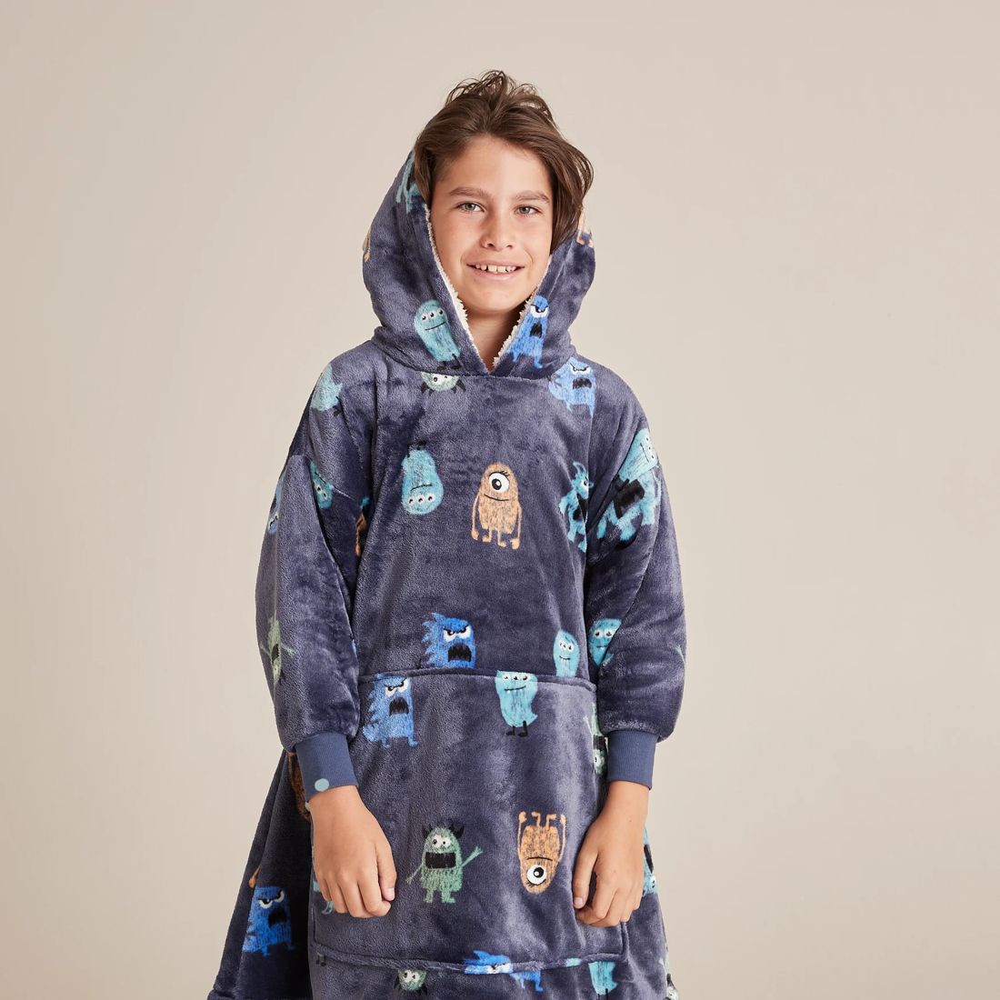 Kids Fleece Oversized Hoodie Target Australia