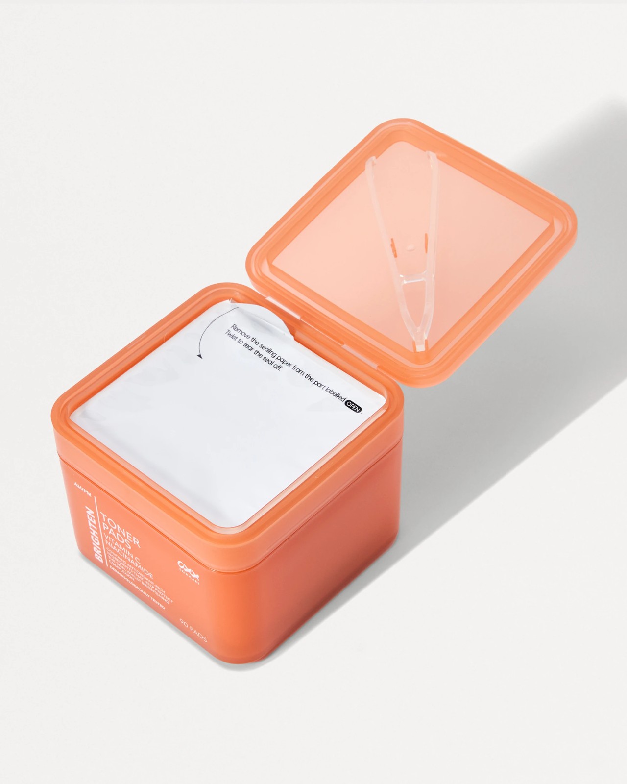 OXX Skincare 90 Pack AM/PM Brighten Toner Pads - Vitamin C and Niacinamide 2 of 5