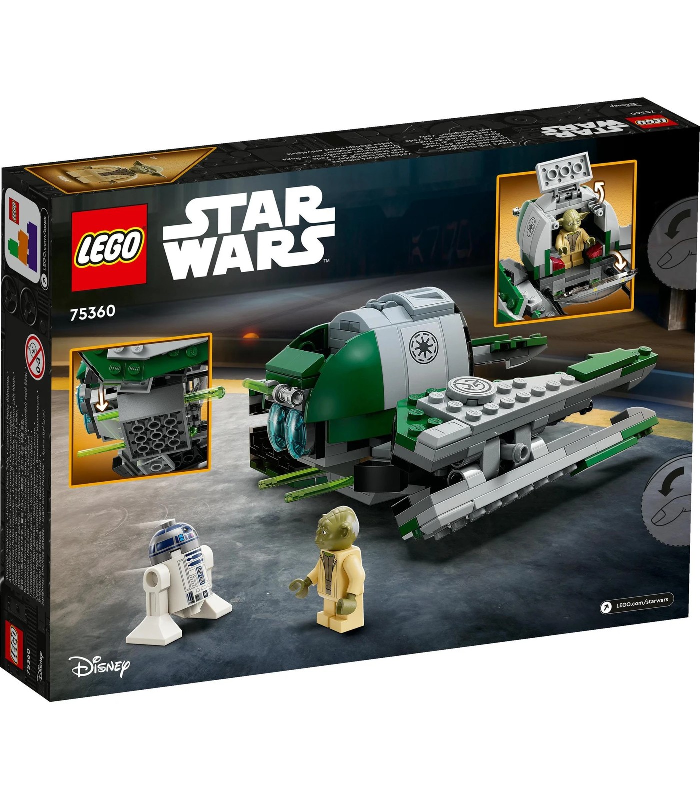 LEGO Star Wars Yoda s Jedi Starfighter 75360 Target Australia