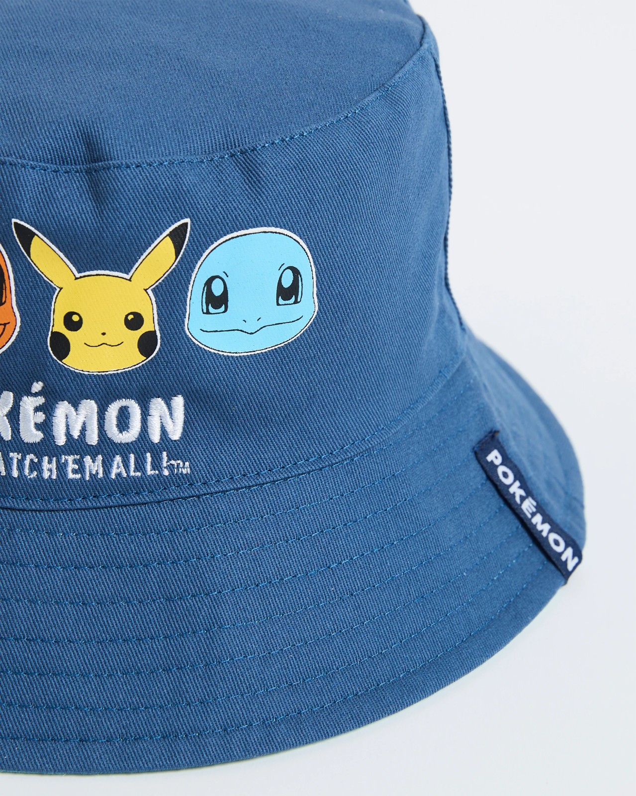 Pokemon Cotton Embroidered Bucket Hat 2 of 3