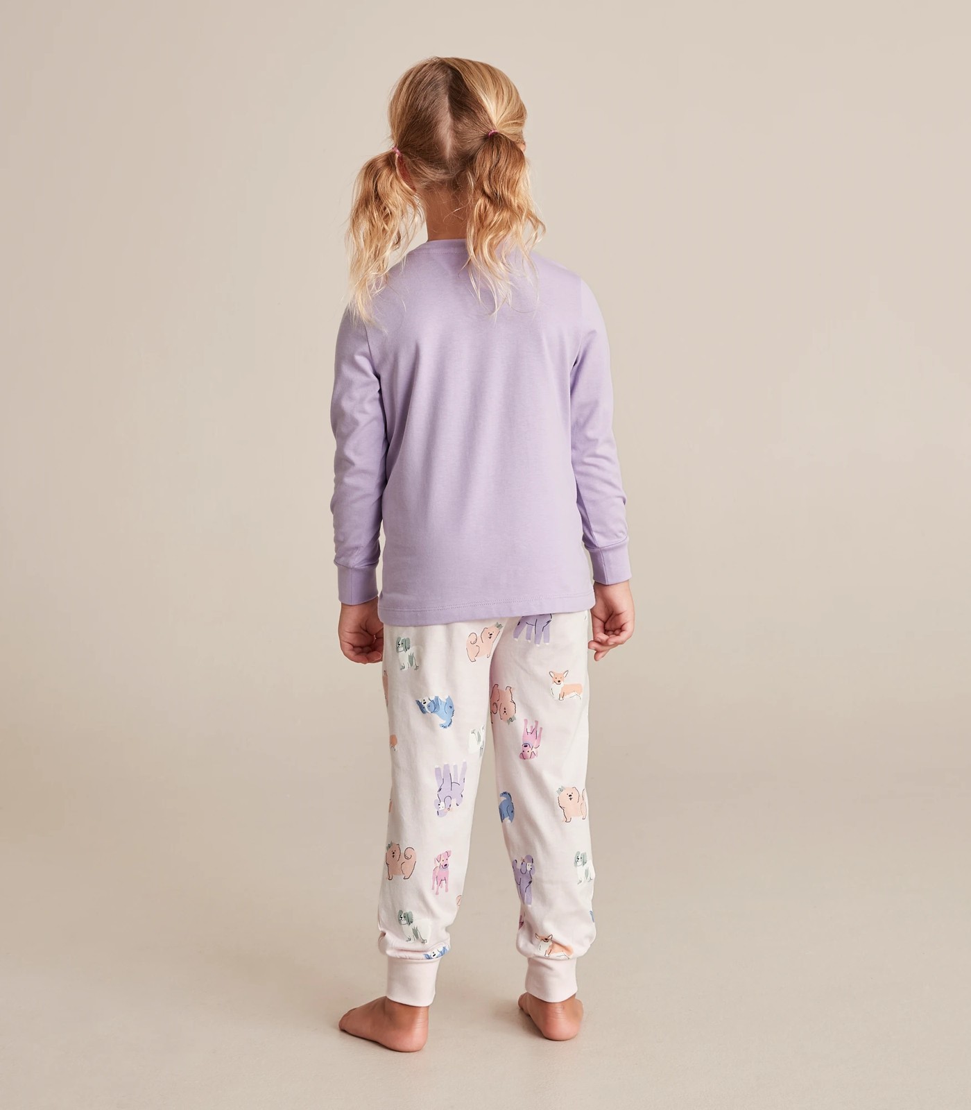 Organic Cotton Poodle Pyjama Set 5 of 6