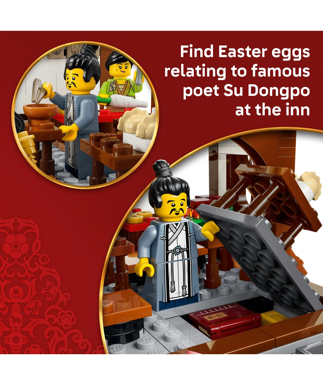 LEGO® Spring Festival Ancient Moon-Gazing Inn 80121 3 of 5