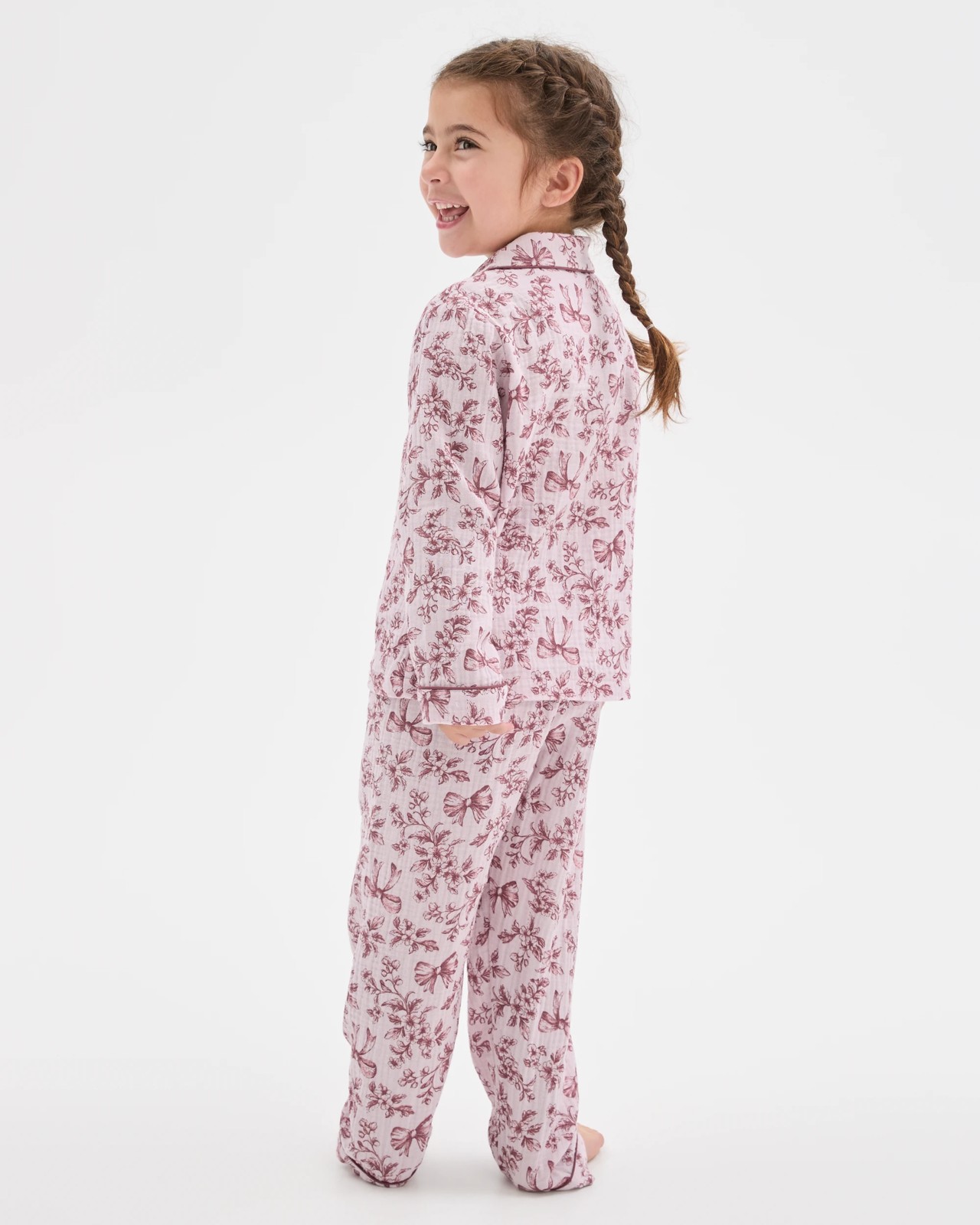 Family Matching Australian Cotton Mini Me Double Cloth Pyjama Set 2 of 6