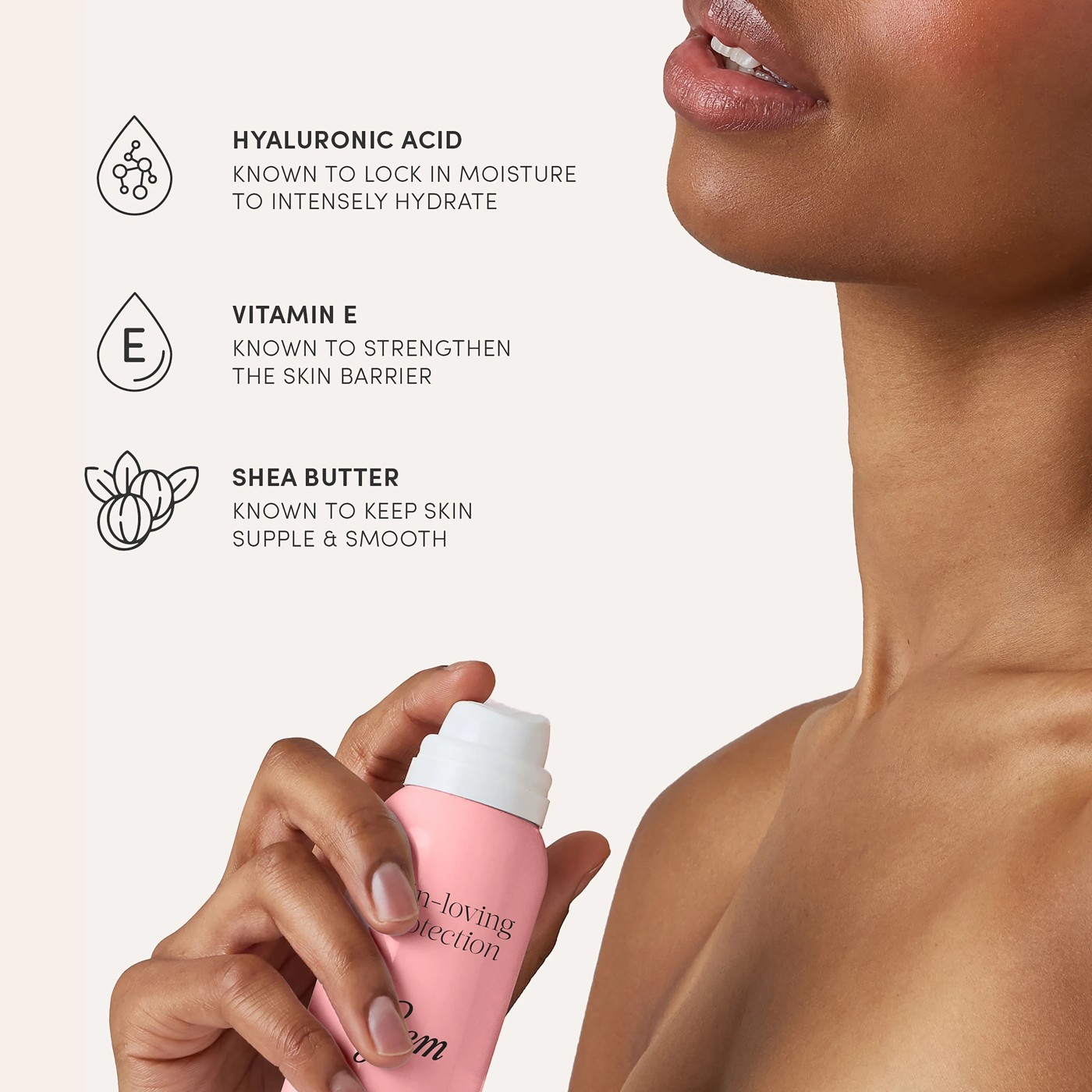 Gem Watermelon Fresh Skin-Loving Deodorant 207ml - Hyaluronic Acid, Vitamin E and Shea Butter 5 of 6