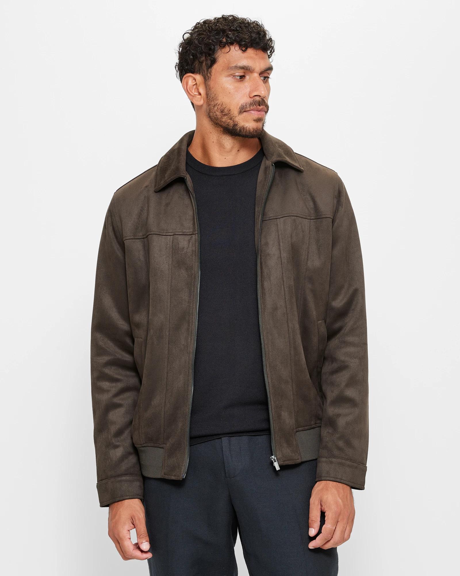 Suede jacket outlet