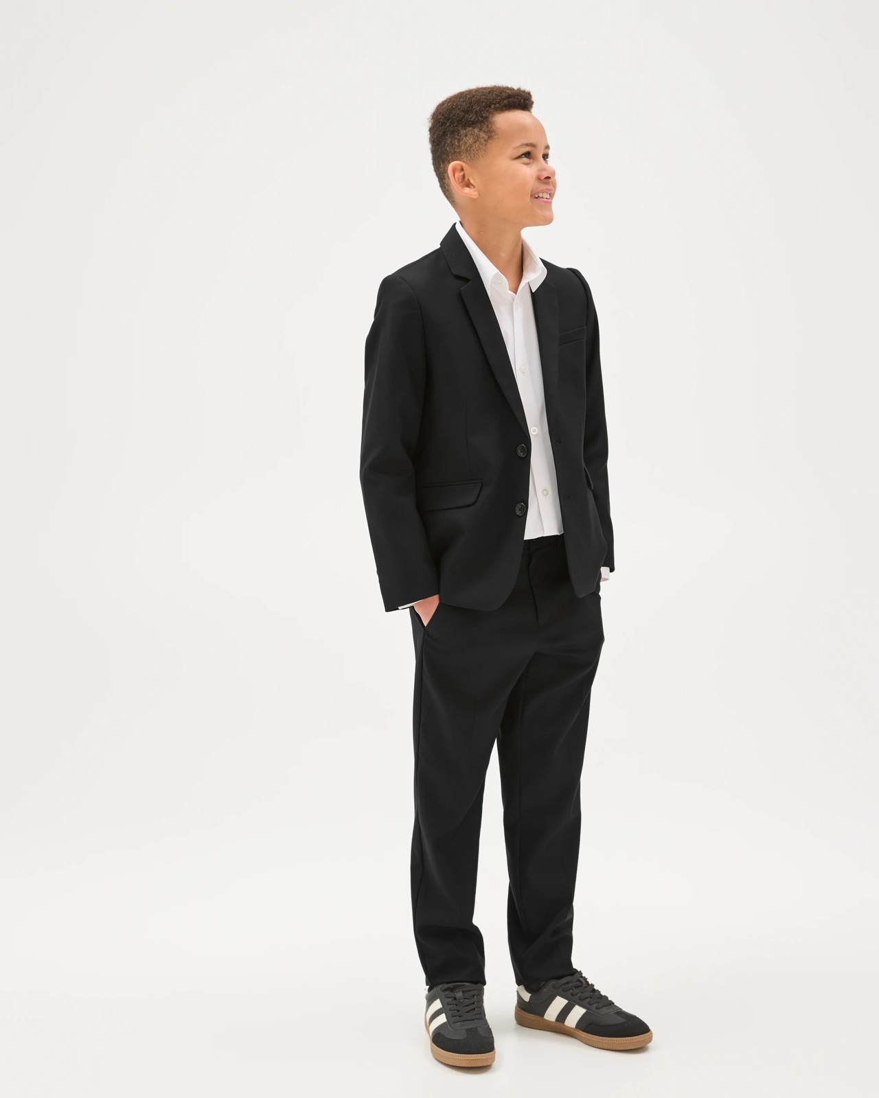 Boys Suiting Jacket - Black 2 of 6