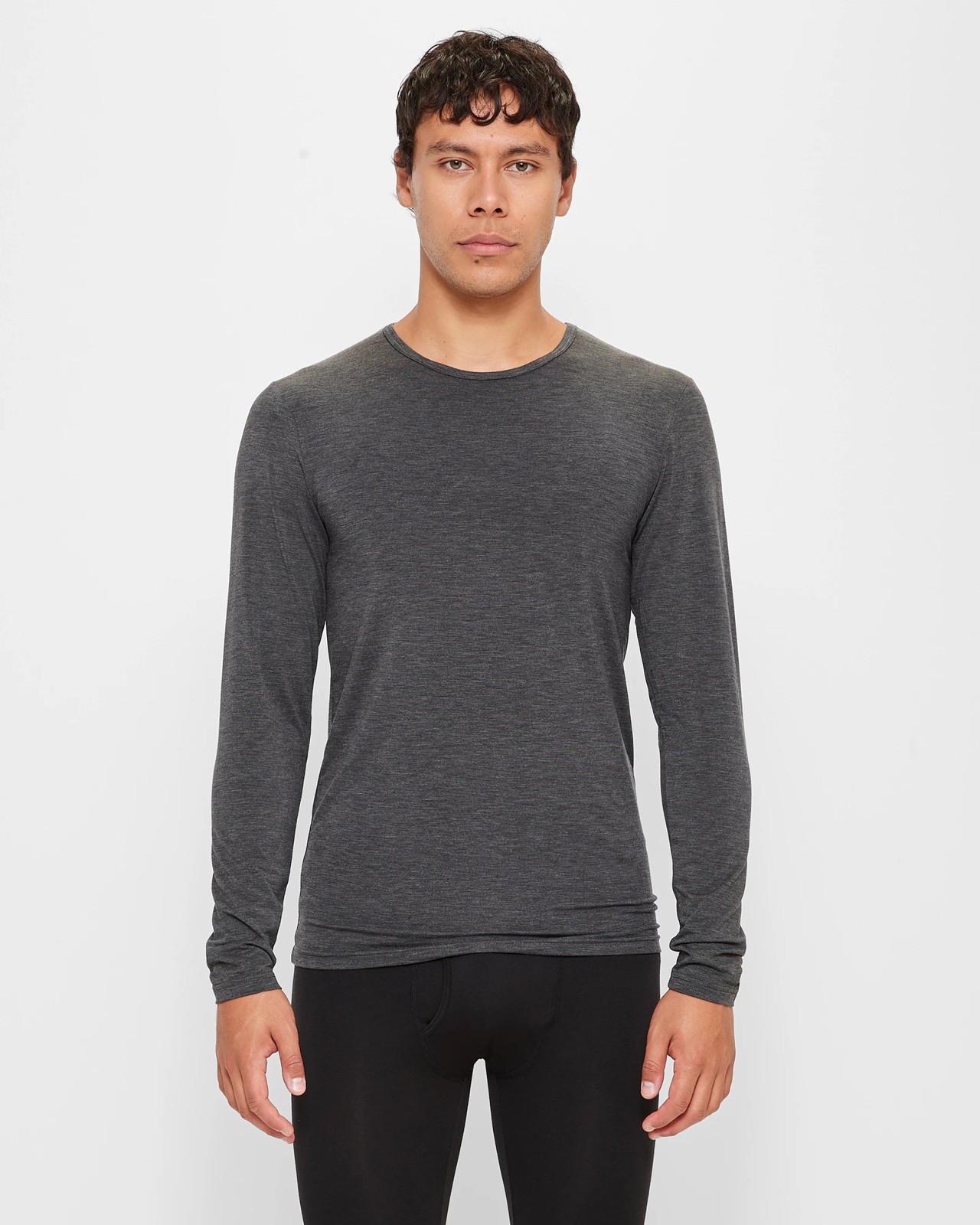 Heat Innovation Thermal Long Sleeve Top - Maxx - Charcoal