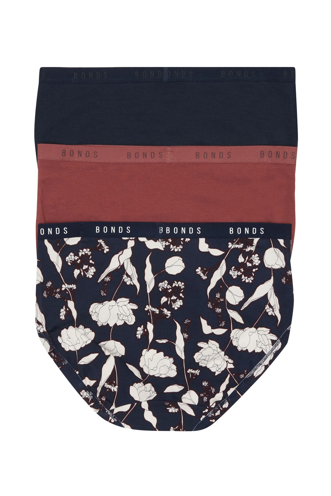 Bonds 3 Pack Cottontails Full Briefs 2 of 2