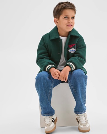 Long Sleeve Varsity Bomber Jacket