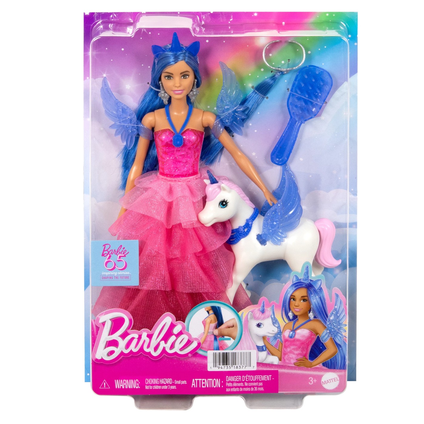 Barbie 65th Anniversary Doll and Pet Alicorn | Target Australia