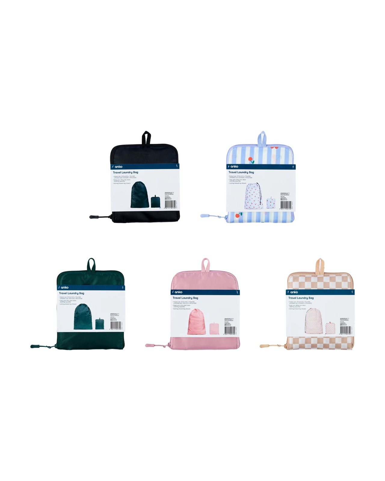 Travel Laundry Bag, Assorted - Anko 5 of 5