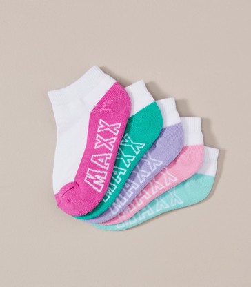 5 Pack Maxx Low Cut Socks