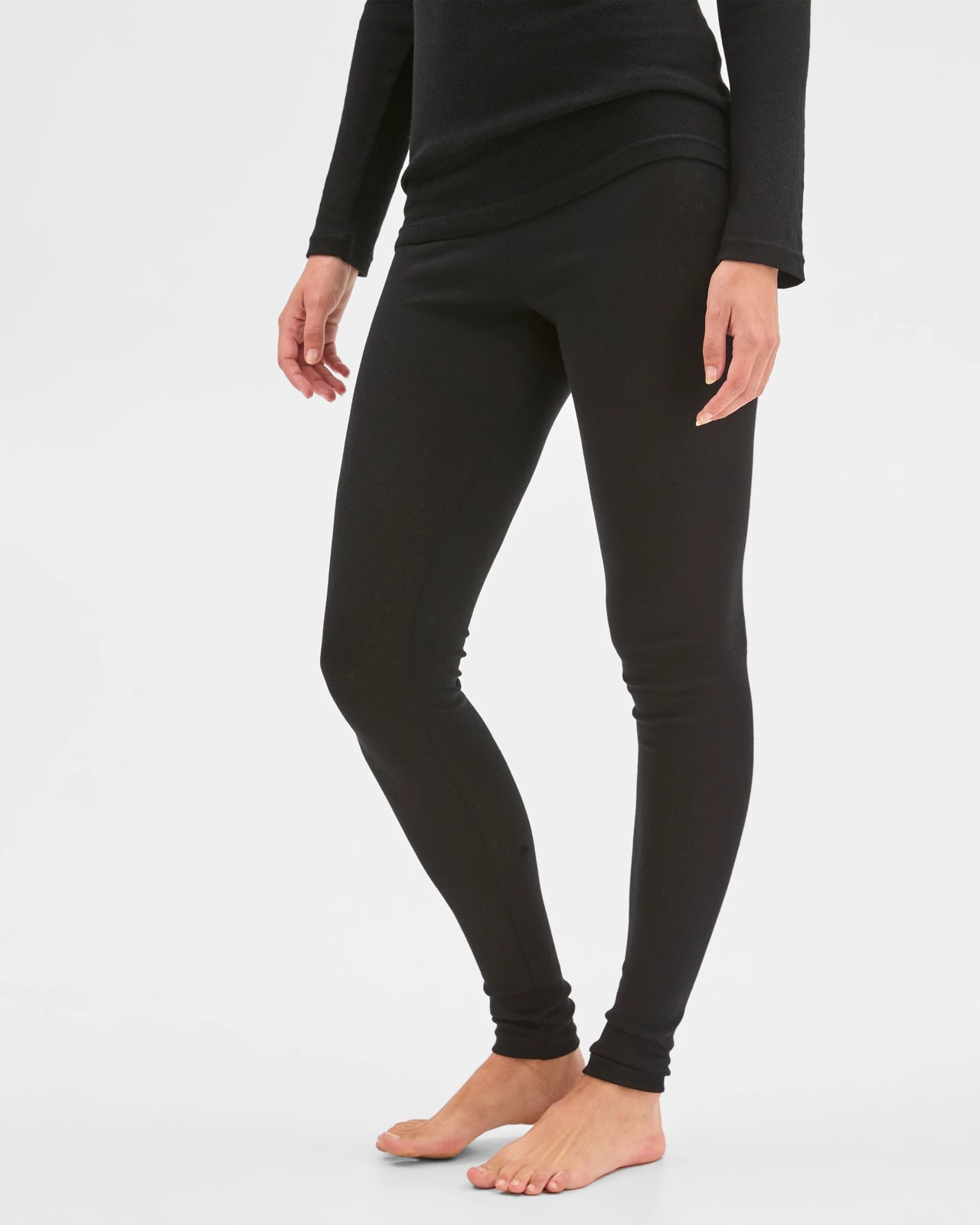Pointelle Thermal Leggings 3 of 5