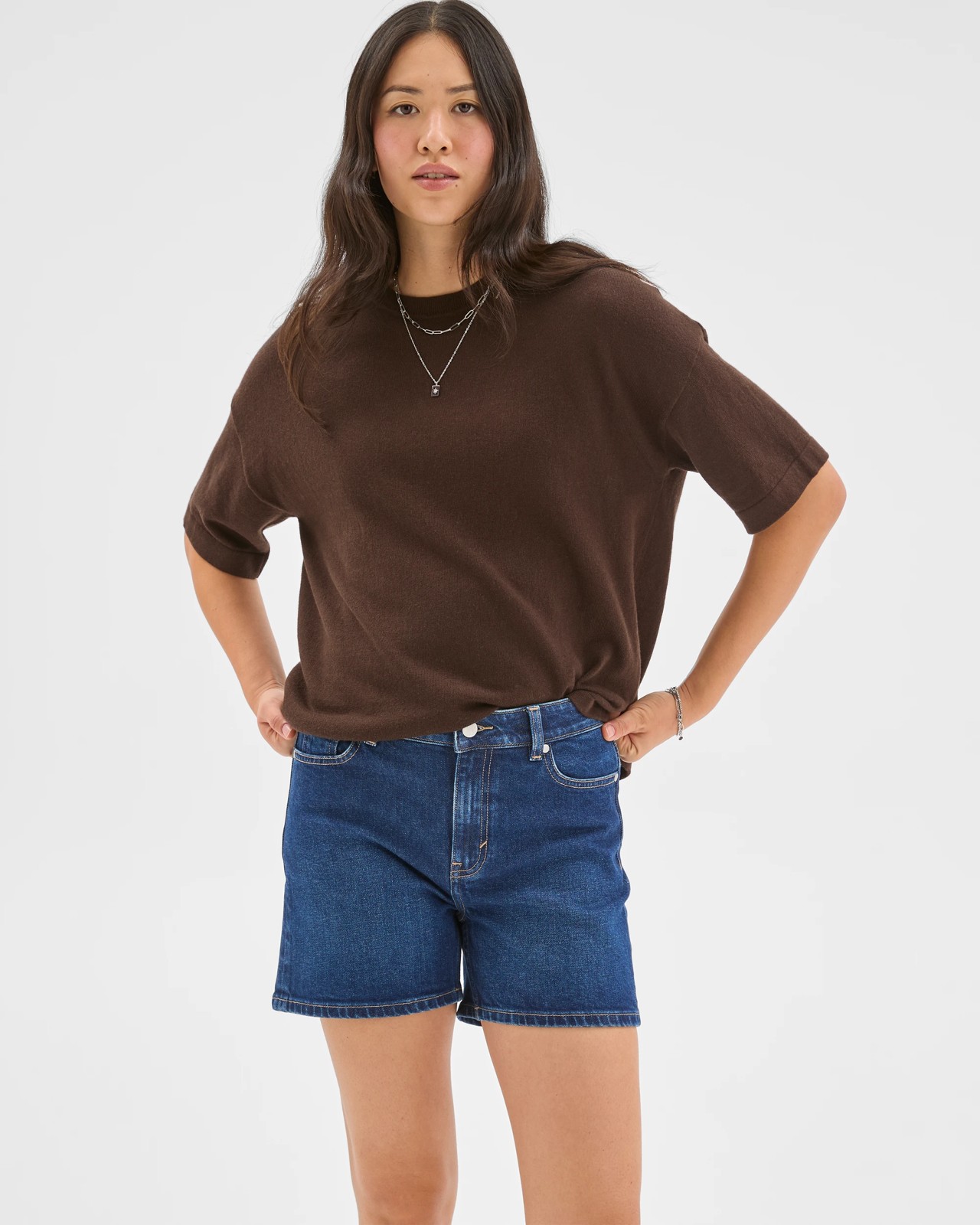 Classic Denim Shorts 2 of 6