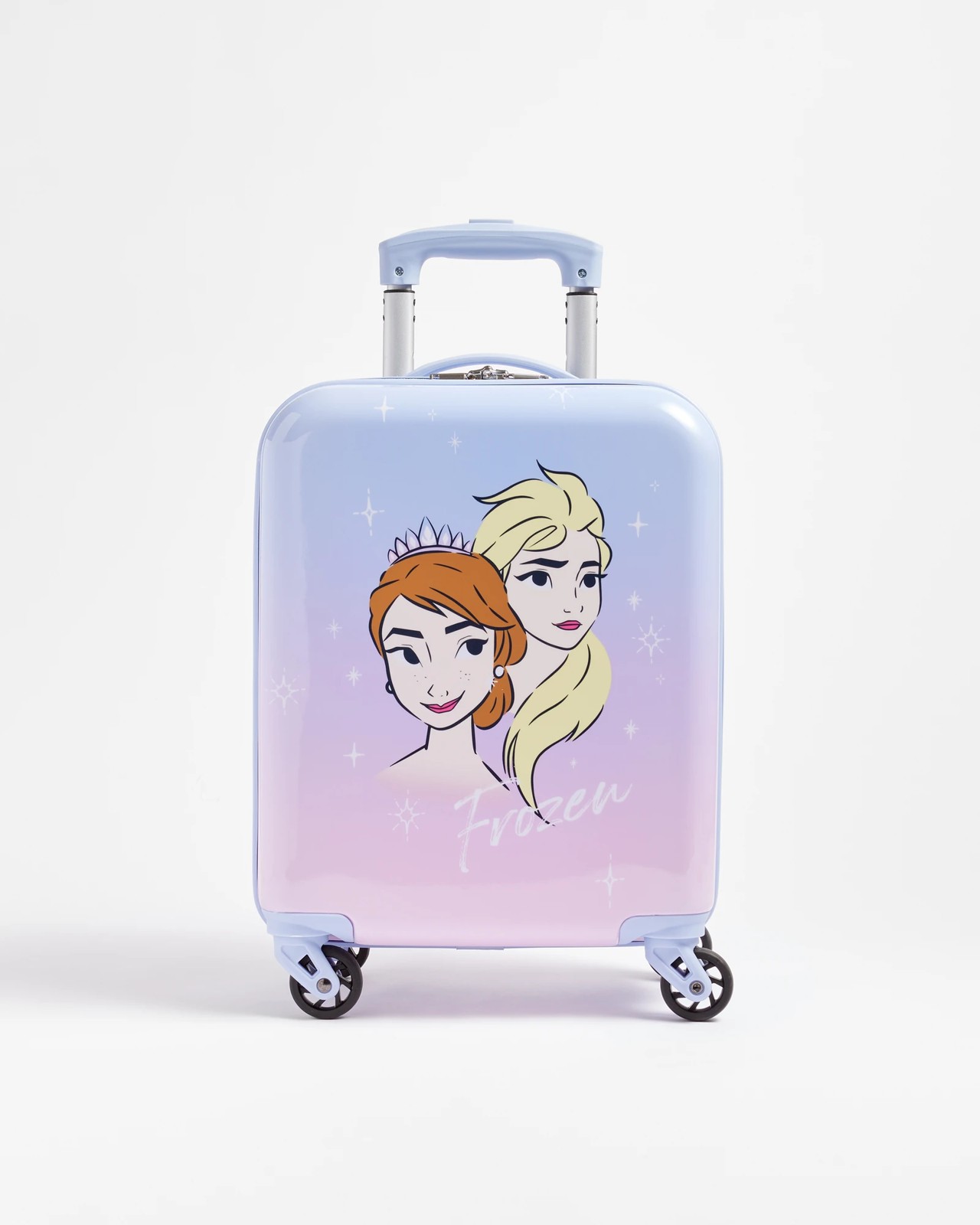 Elsa and anna suitcase on sale