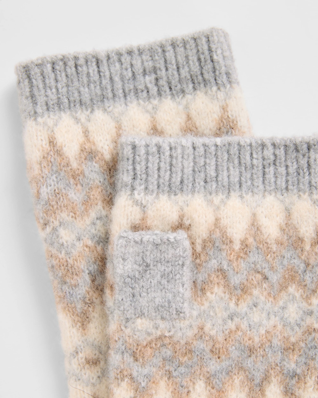 Fairisle Hand Warmers 2 of 2