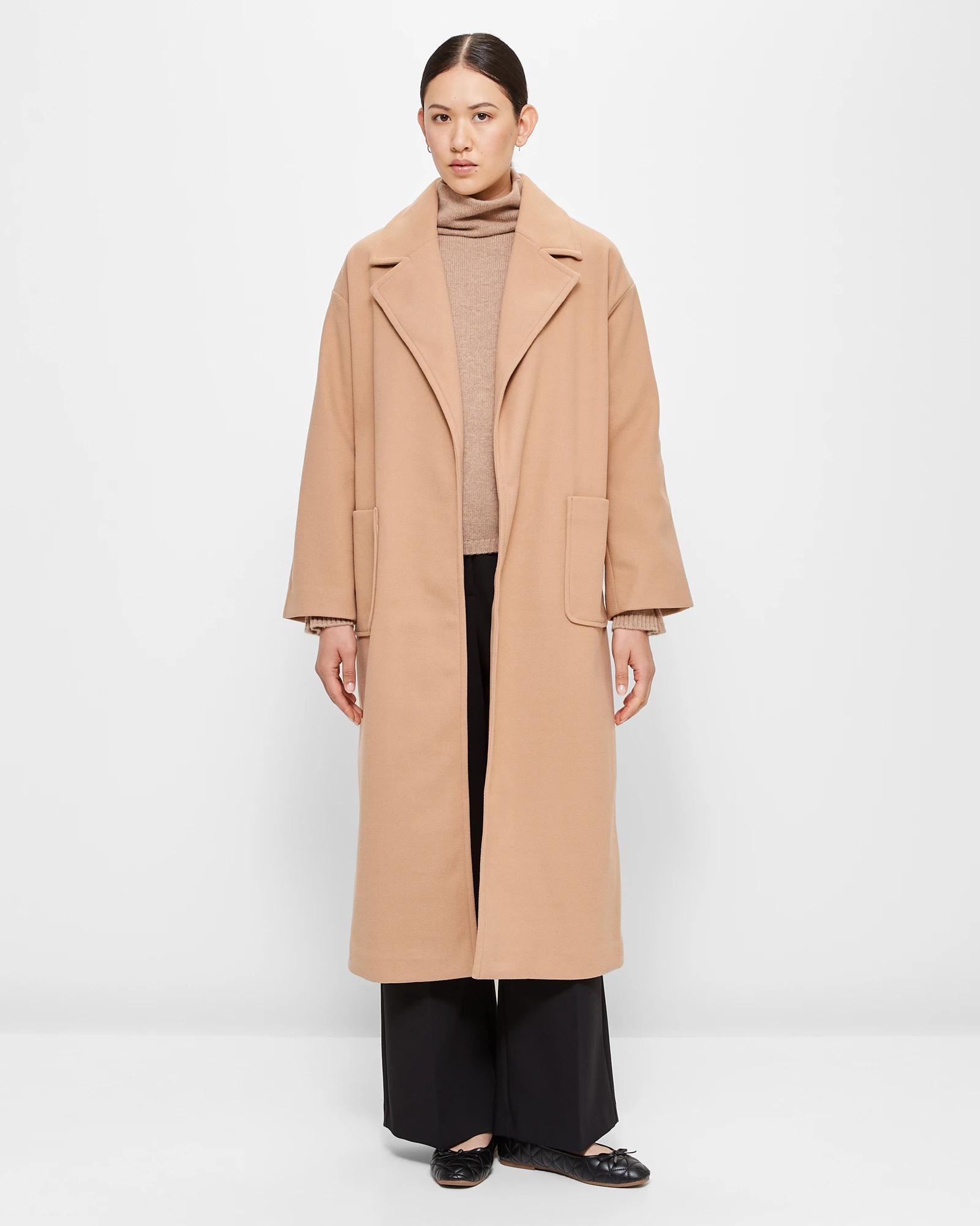 Longline Wrap Coat Preview Target Australia